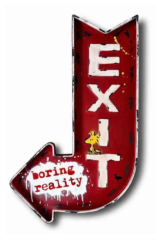 Van Ray Boring Reality art gallery wiesbaden